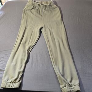Hollister Adjustable Rise xs green sweat pants